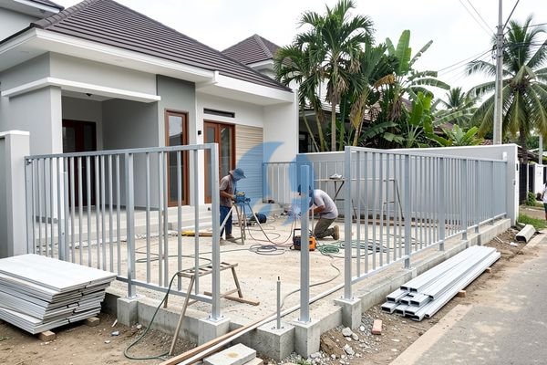 Jasa Buat Pagar Rumah Terdekat: Berapa Biaya & Material Terbaik?